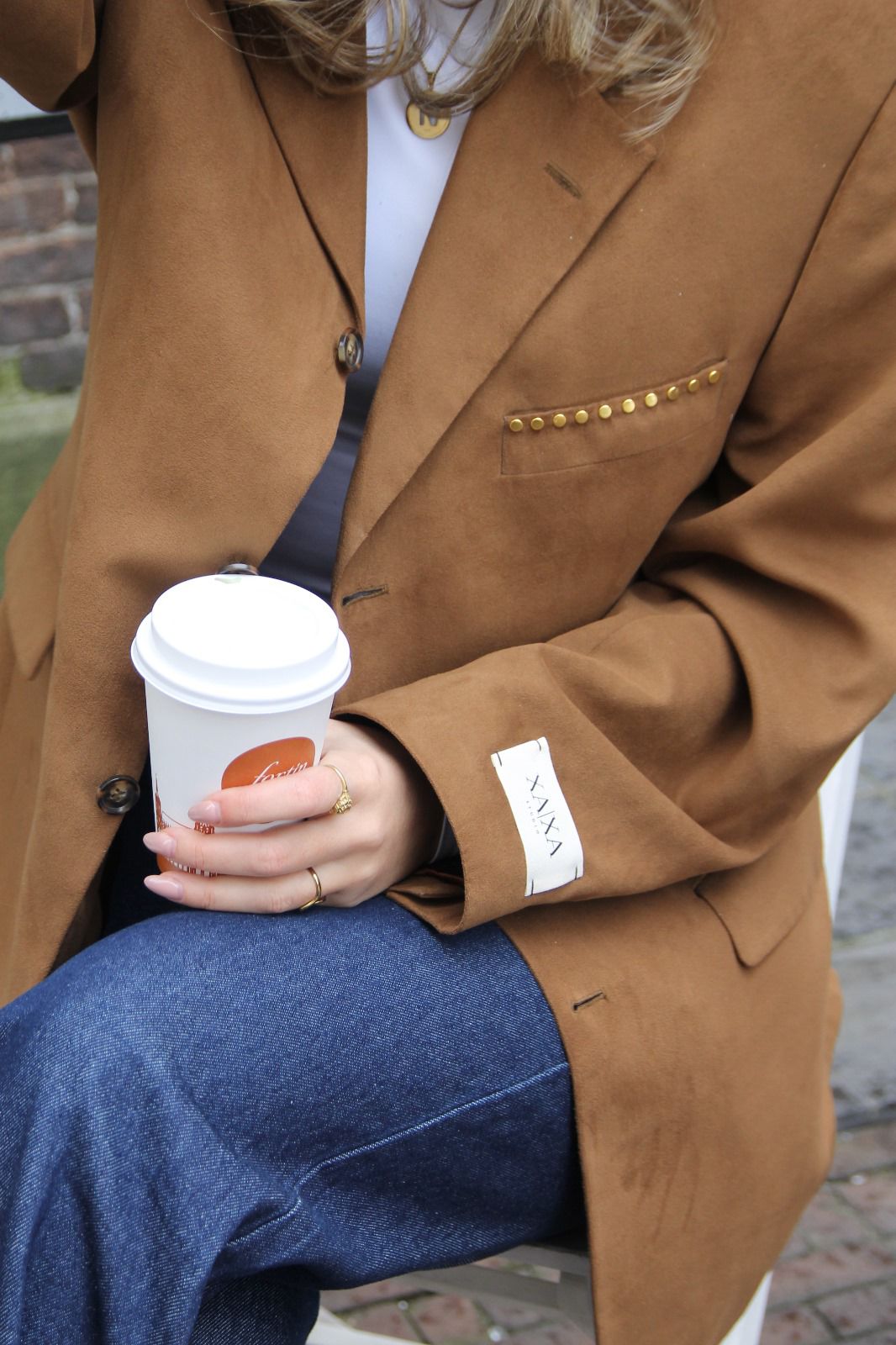 Hazel Brown - Vintage Oversized Blazer