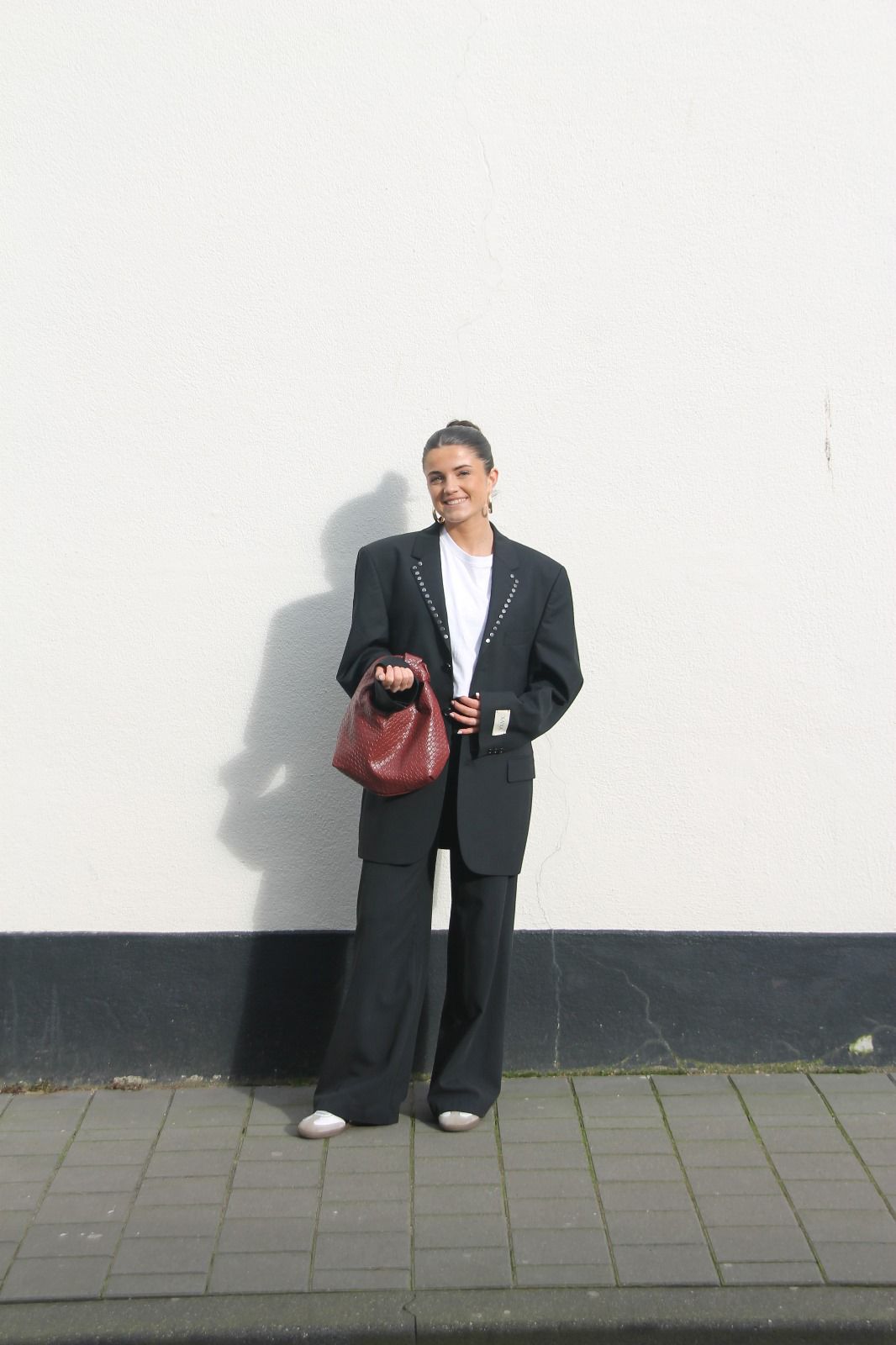 Steel Black - Vintage Oversized Blazer