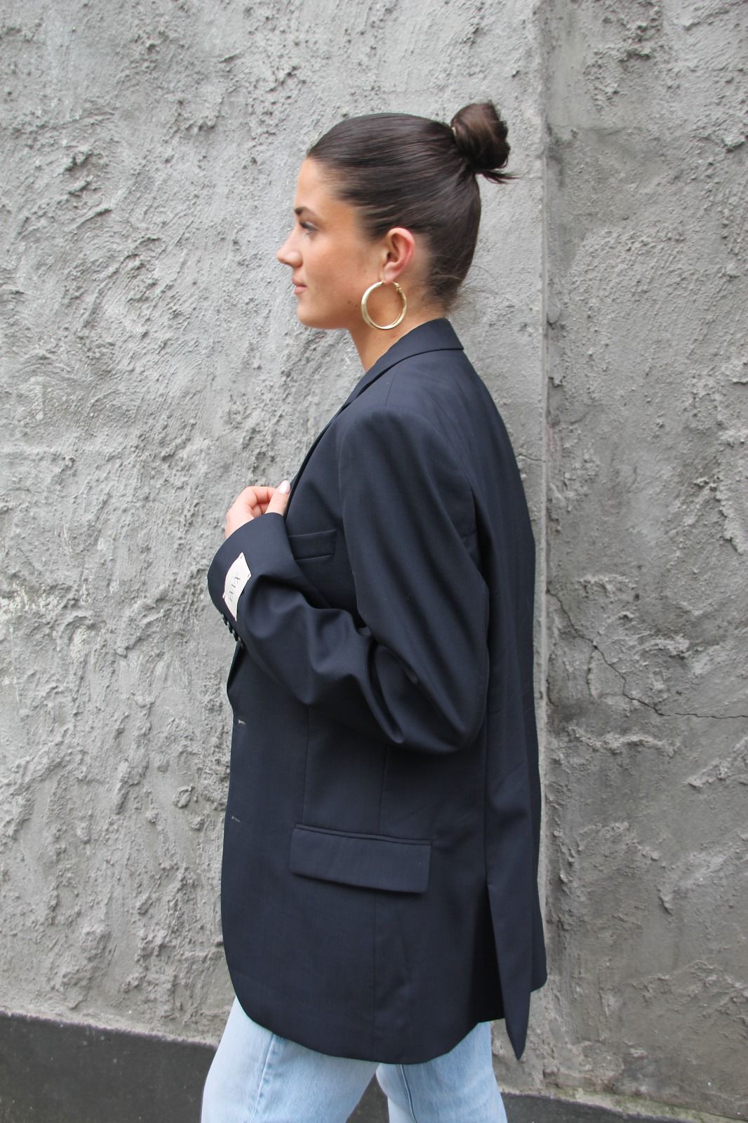 Allure Blue - Vintage Oversized Blazer