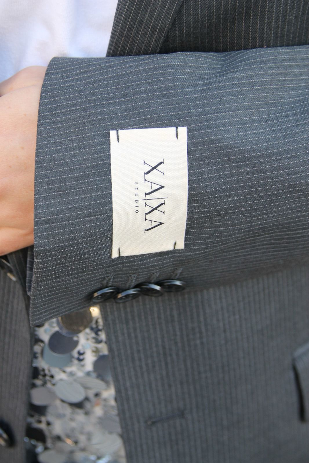 Steel Grey - Vintage Oversized Blazer