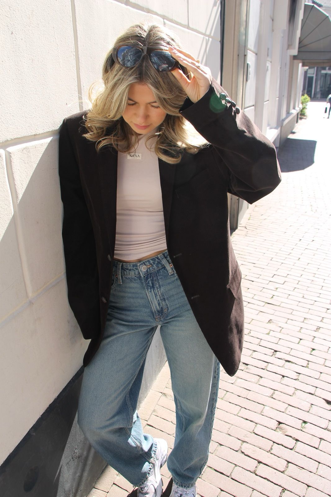 Espresso Brown - Vintage Oversized Blazer