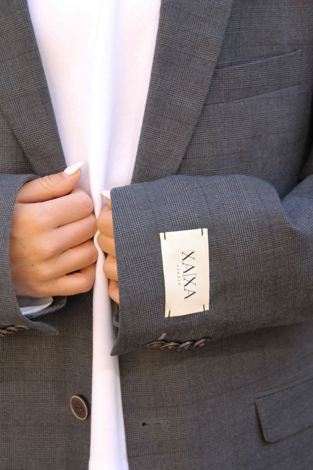 Frame Grey - Vintage Oversized Blazer