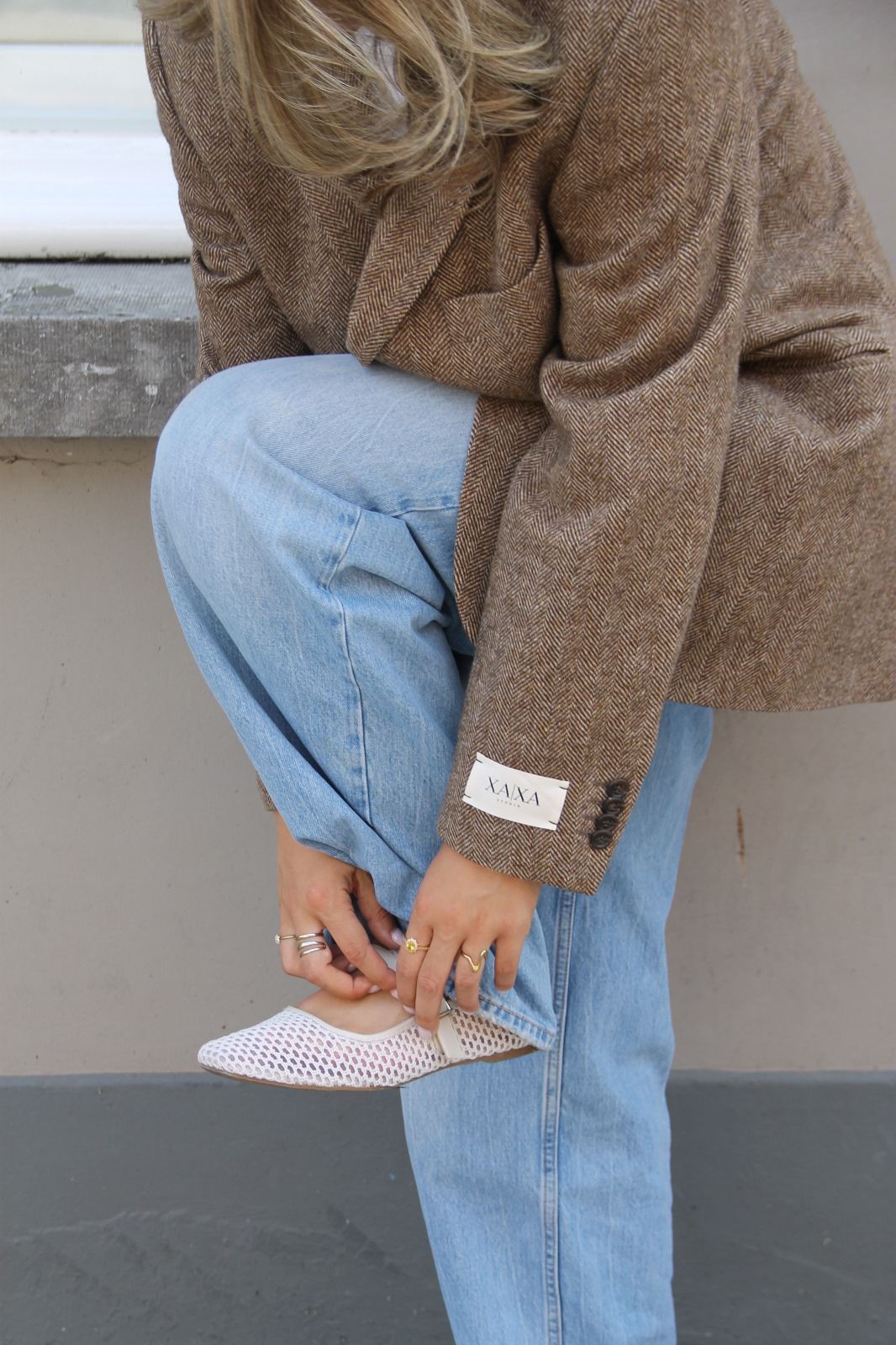 Bold Brown - Vintage Oversized Blazer
