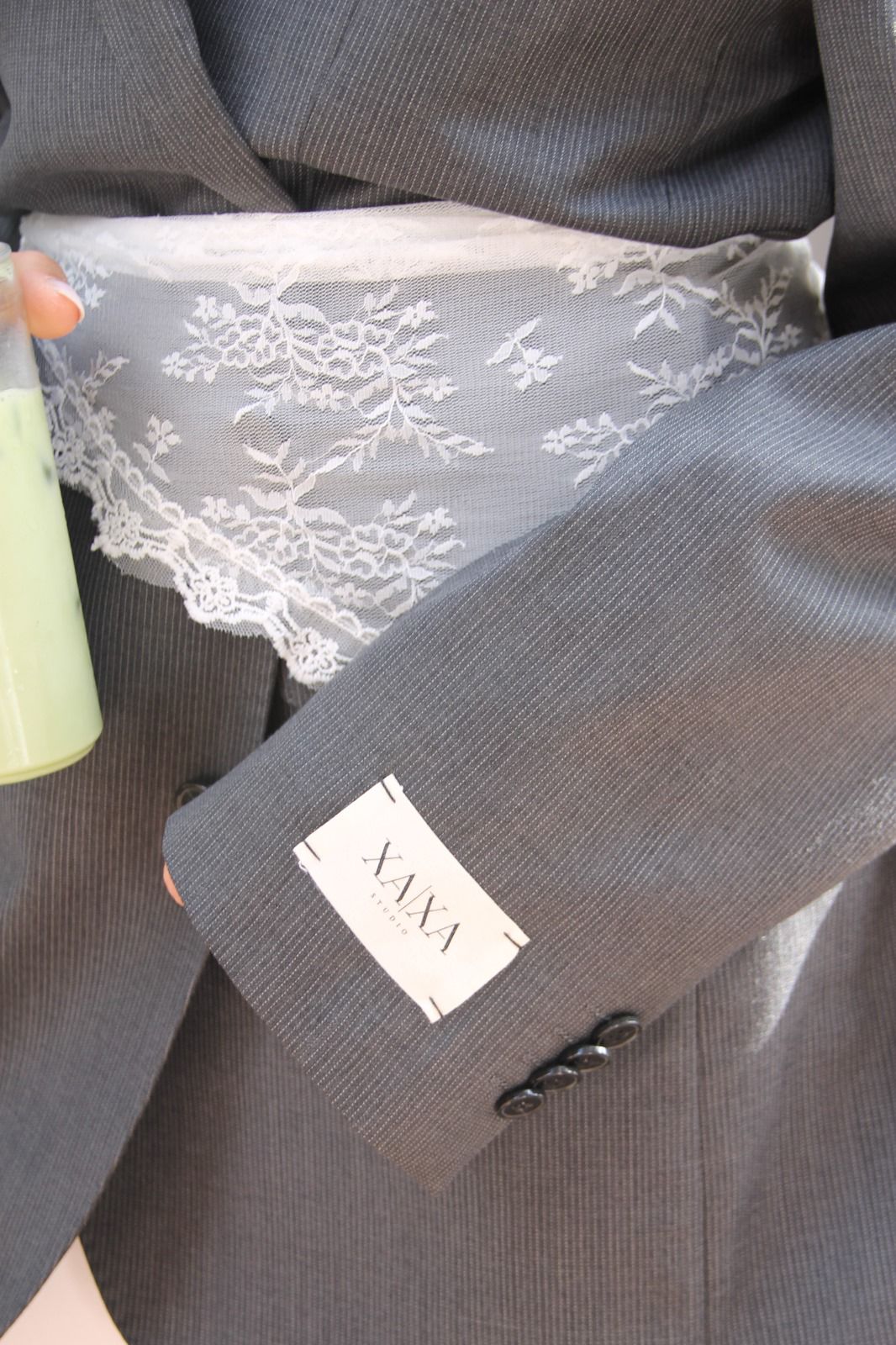 Suit Grey - Vintage Oversized Blazer