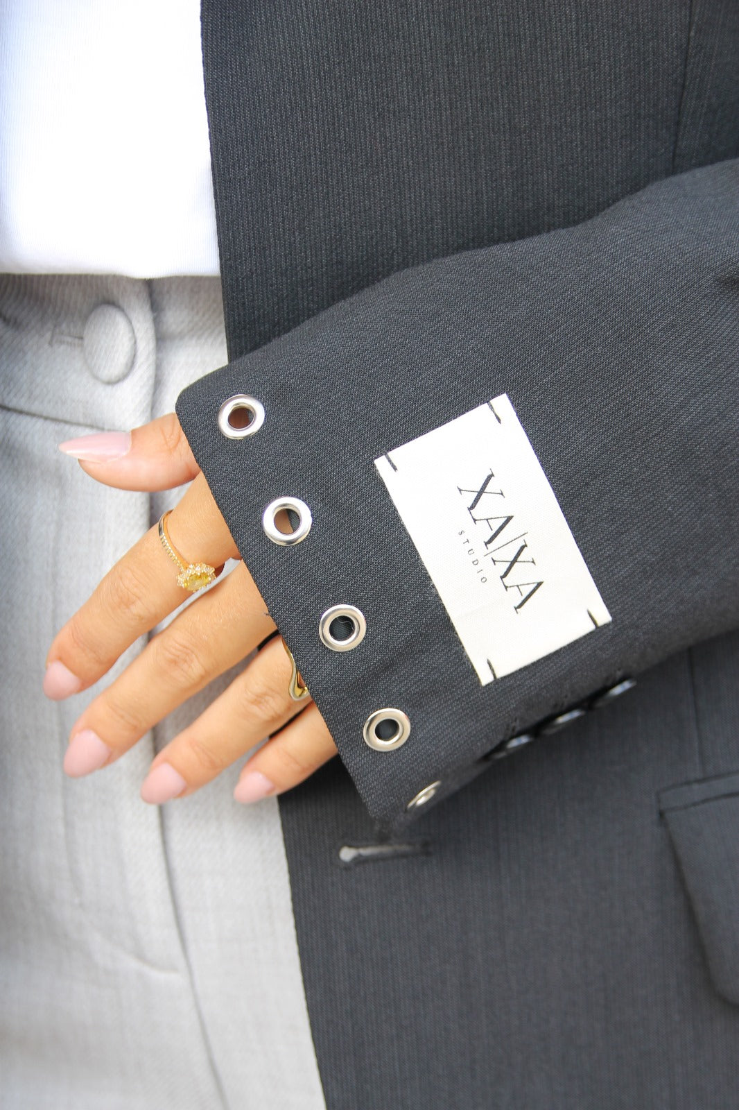 Mono Black - Vintage Oversized Blazer