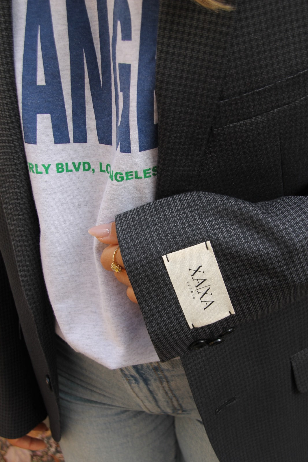 Tusk Blue - Vintage Oversized Blazer