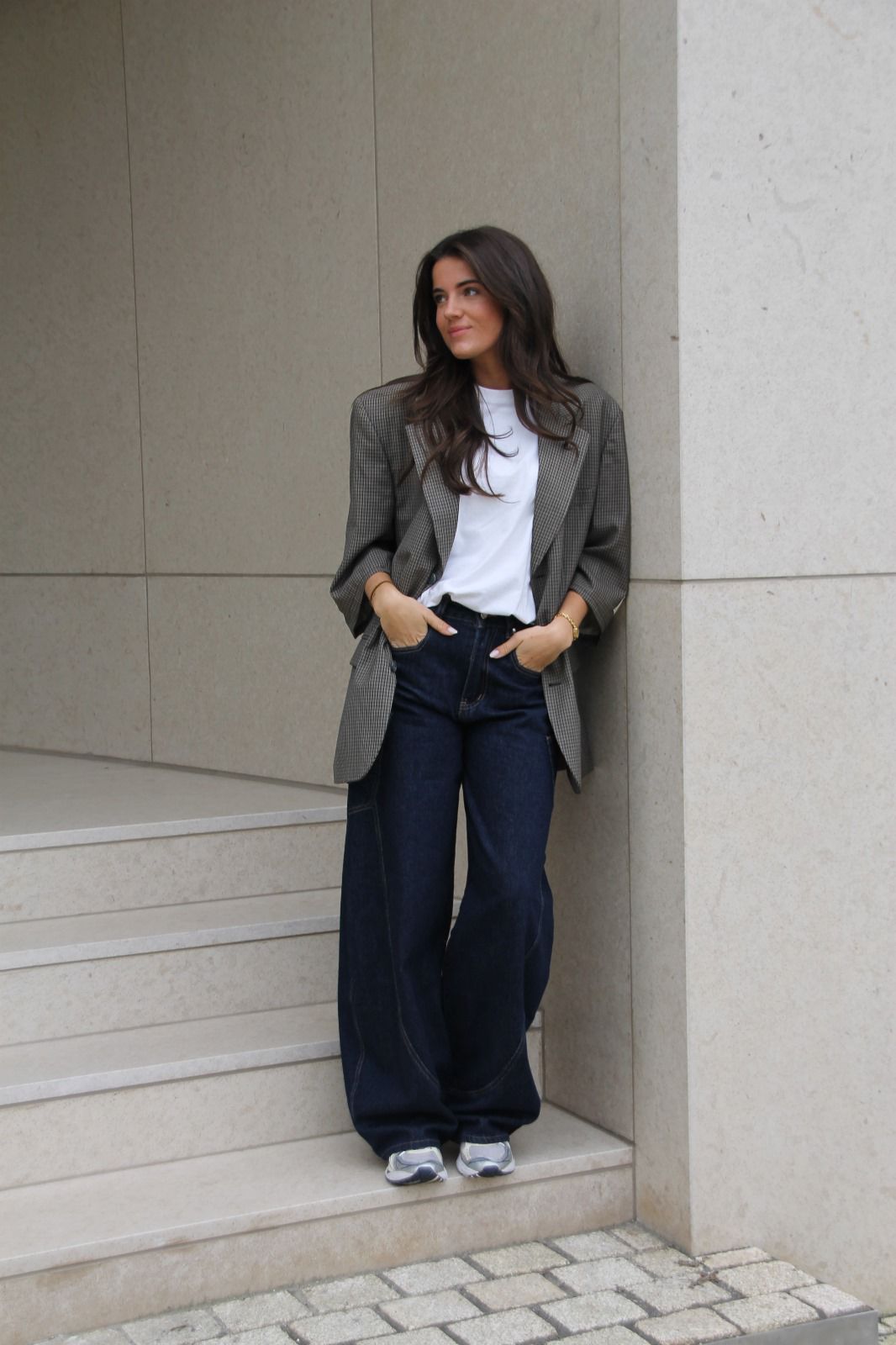 Heritage Hues - Vintage Oversized Blazer
