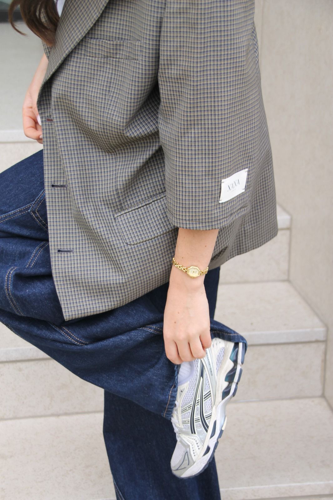 Heritage Hues - Vintage Oversized Blazer