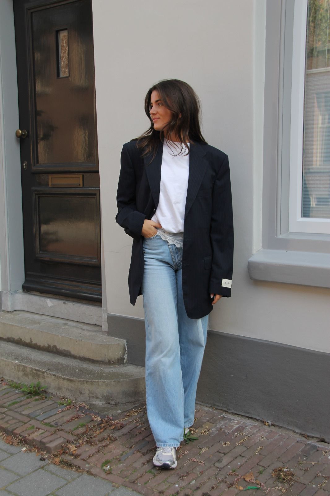 Edge Blue - Vintage Oversized Blazer