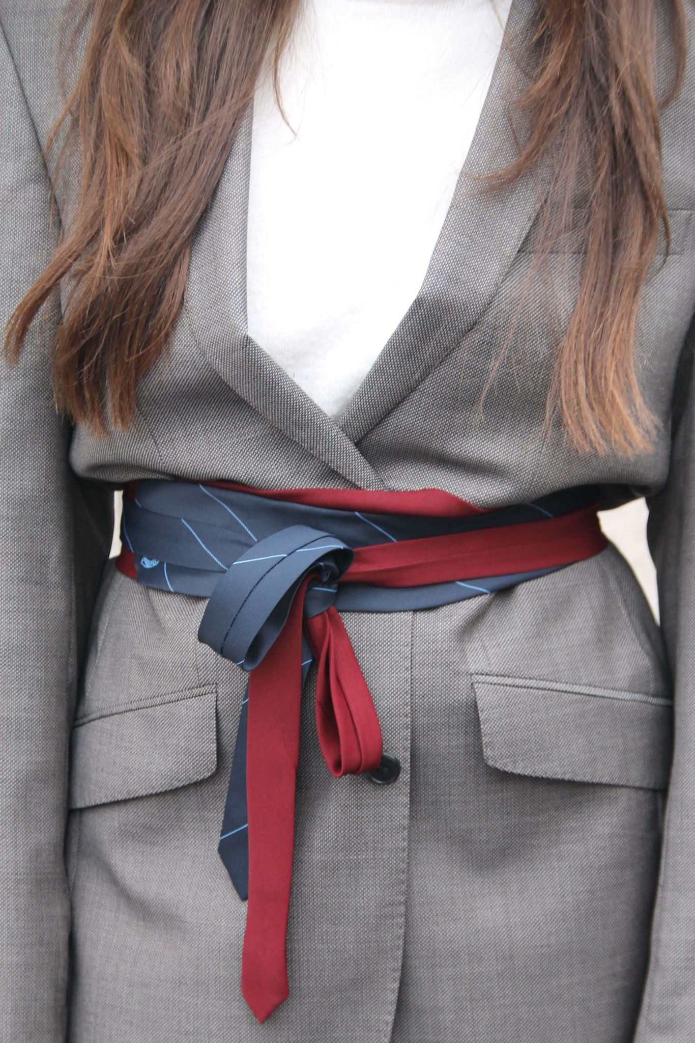 Burgundy Blue - Unique Belt