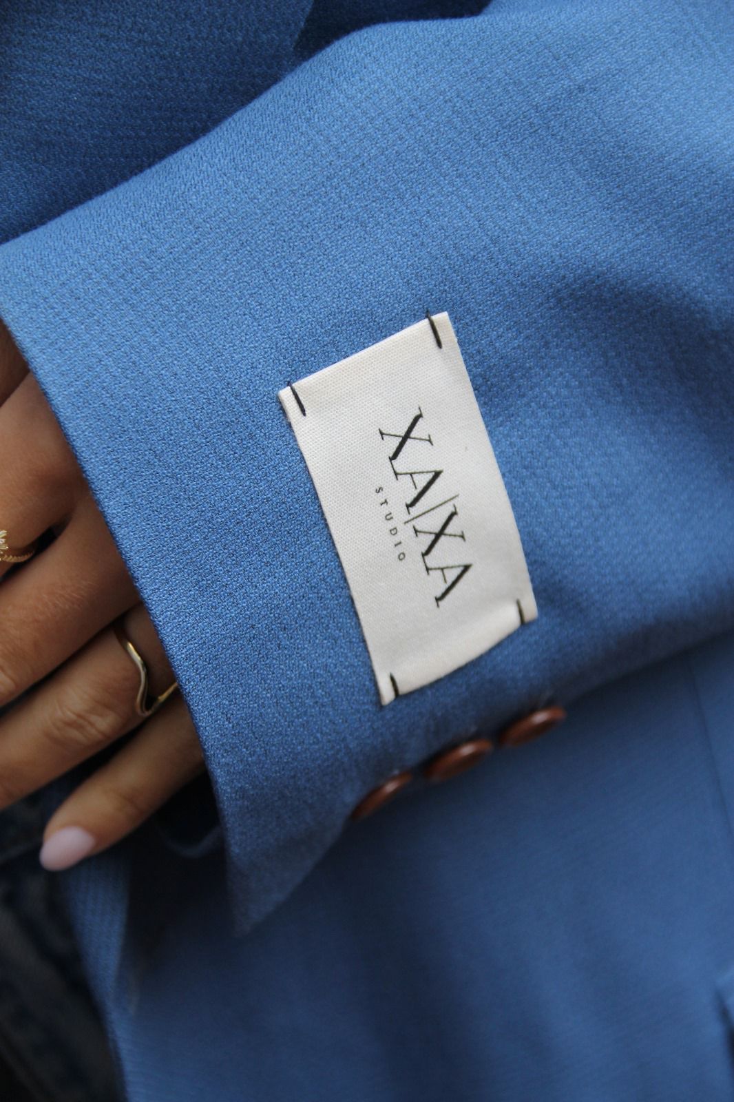 Brillant Blue - Vintage Oversized Blazer