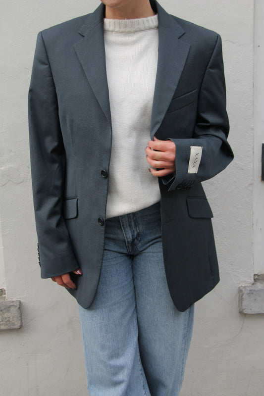Dusk Blue - Vintage Oversized Blazer