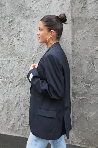 Allure Blue - Vintage Oversized Blazer