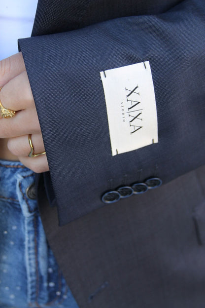 Chic Blue - Vintage Oversized Blazer