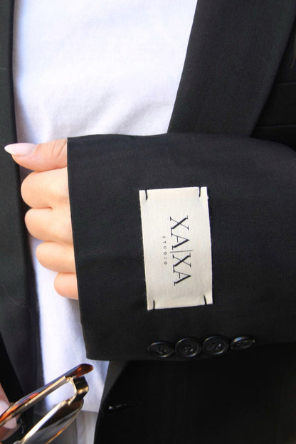 Core Black - Vintage Oversized Blazer
