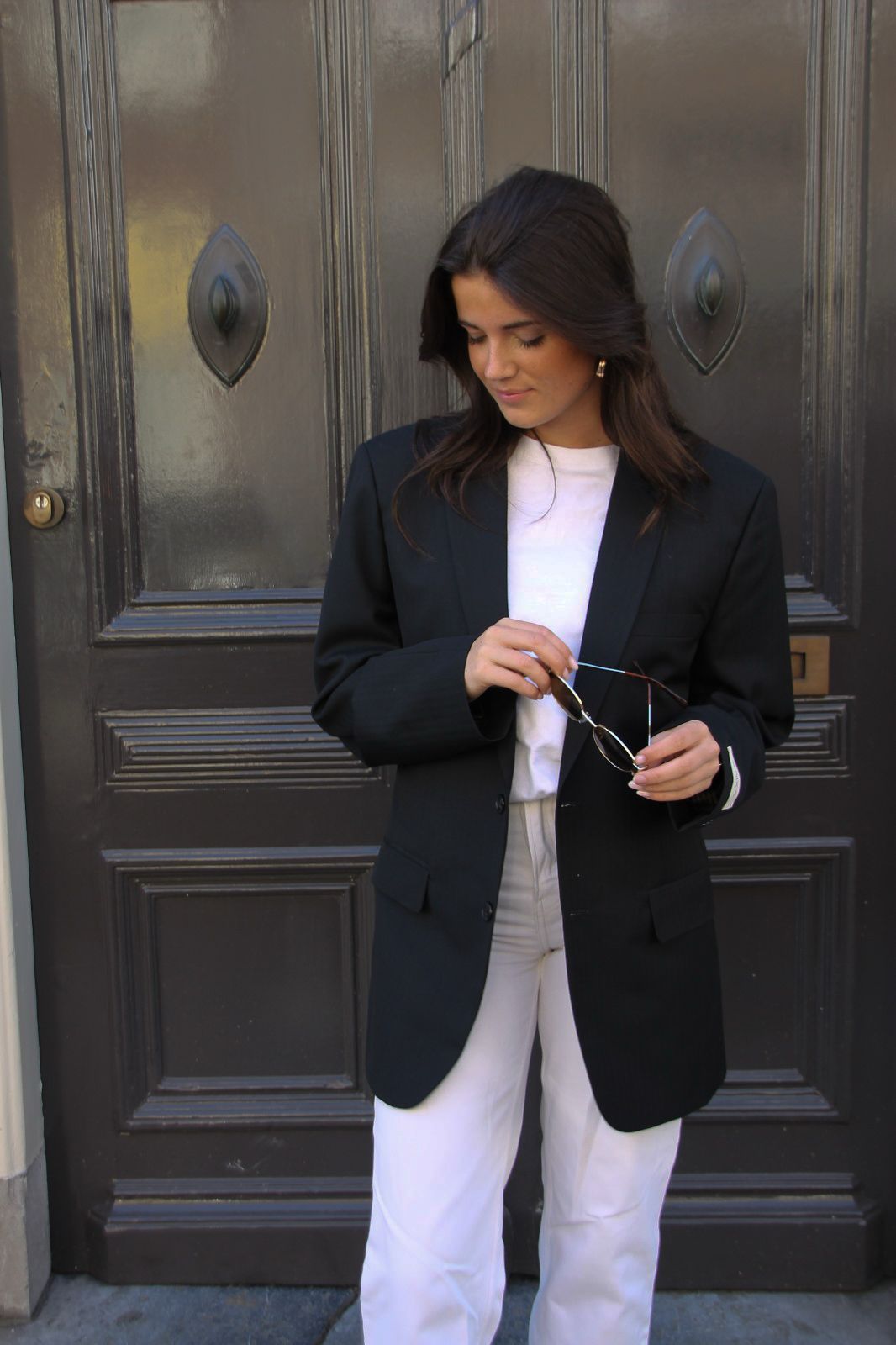 Core Black - Vintage Oversized Blazer