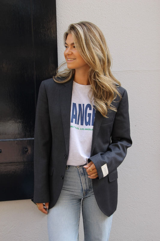 Tusk Blue - Vintage Oversized Blazer