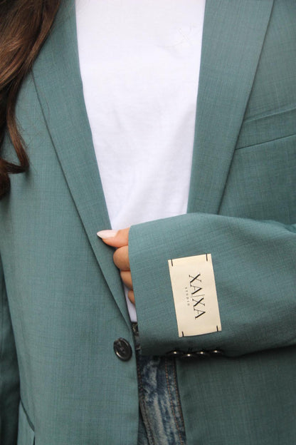 Muse Turquoise - Vintage Oversized Blazer
