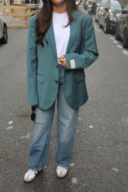 Muse Turquoise - Vintage Oversized Blazer