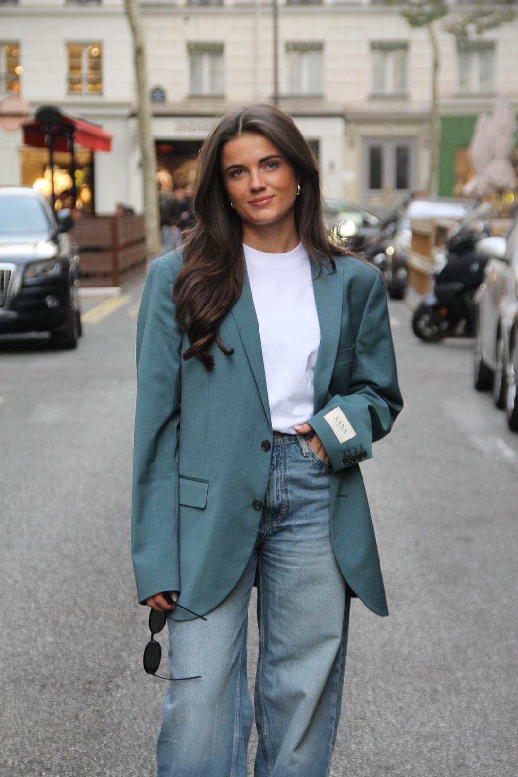 Muse Turquoise - Vintage Oversized Blazer