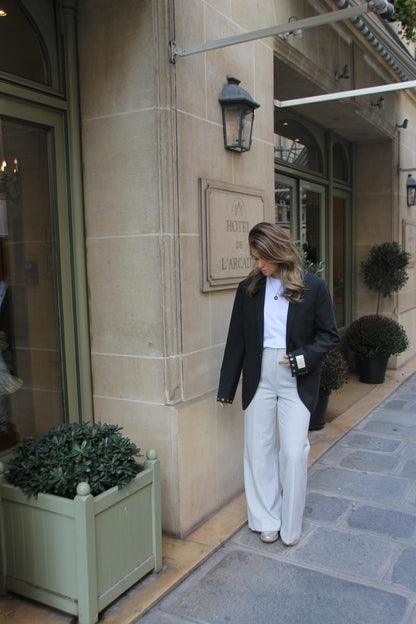 Rebel Grey - Vintage Oversized Blazer