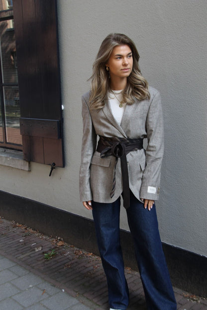 Elegant Brown - Unique Belt