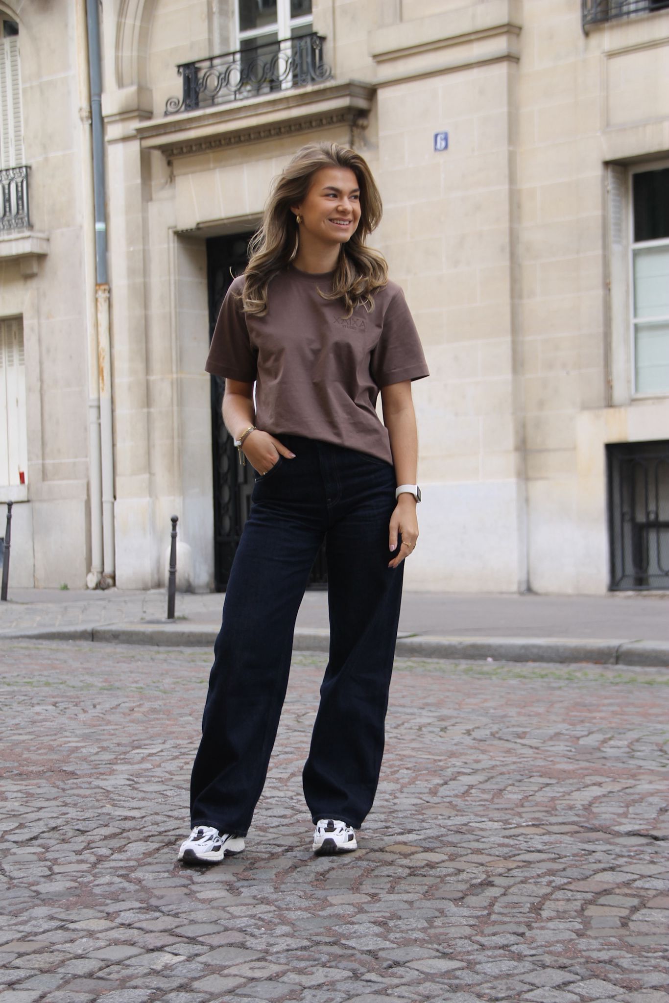 Choco Brown - Oversized Tee