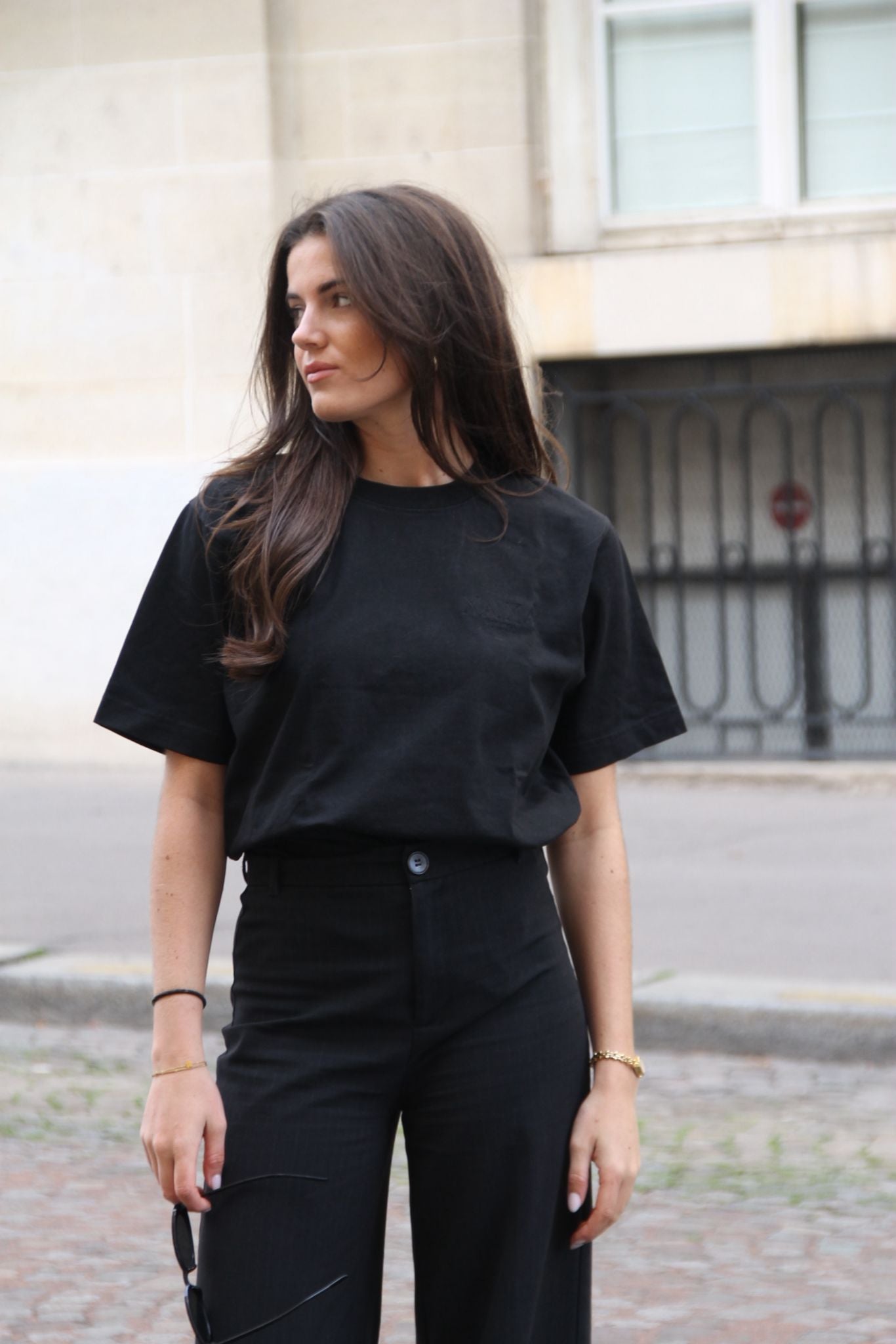 Clear Black - Oversized Tee