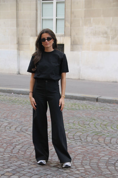 Clear Black - Oversized Tee