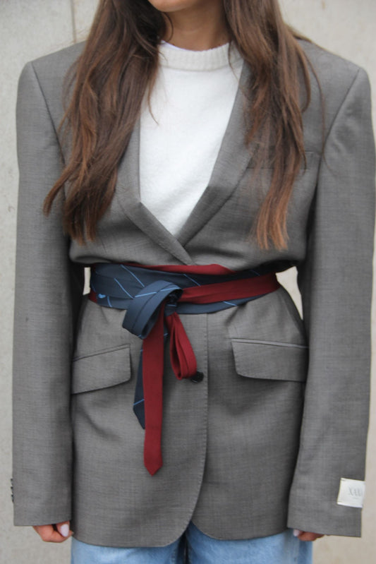 Burgundy Blue - Unique Belt