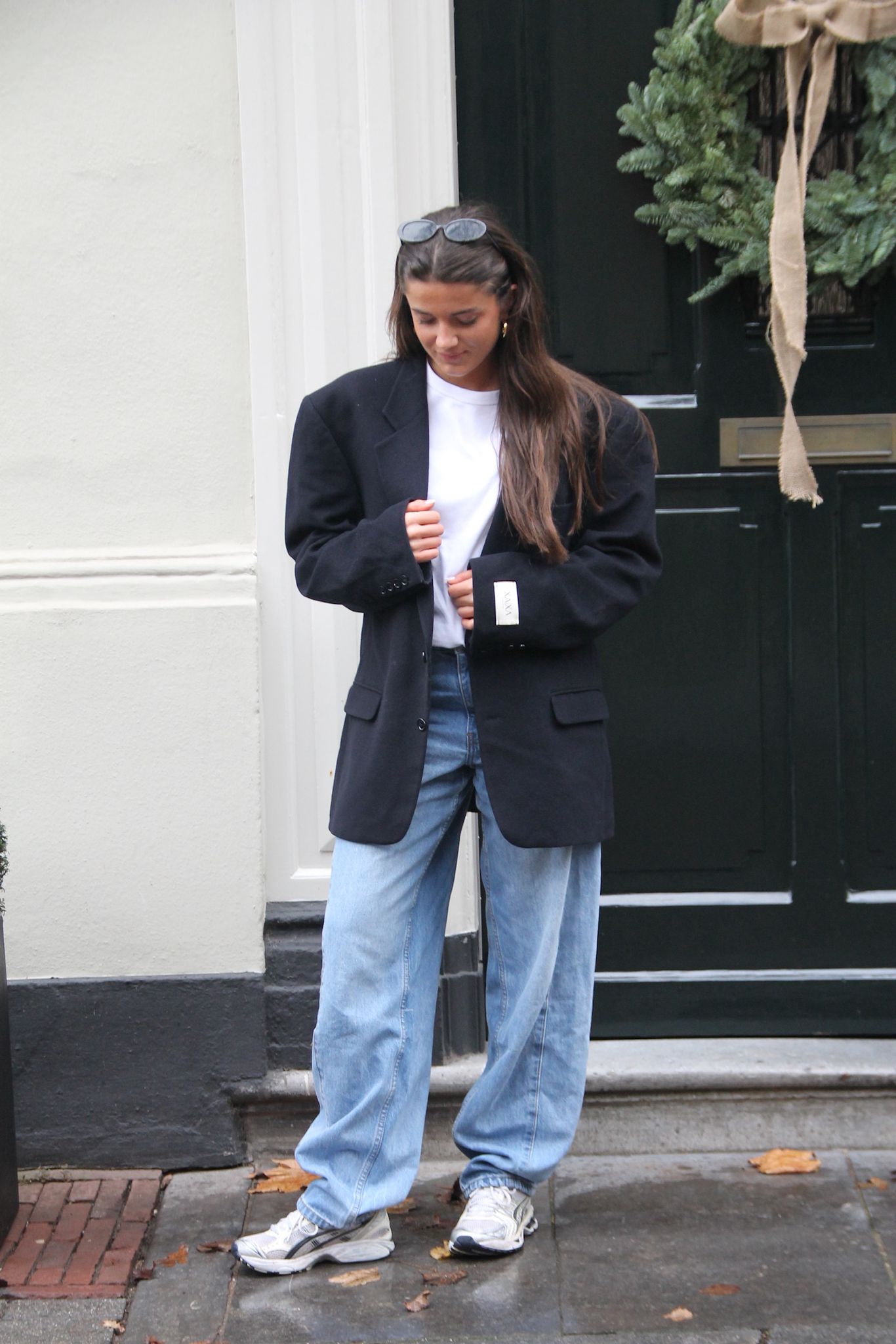 Wool Blue - Vintage Oversized Coat