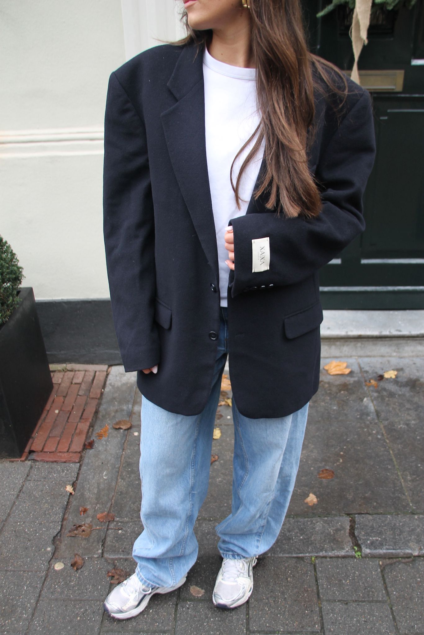 Wool Blue - Vintage Oversized Coat