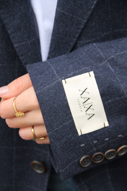 Flow Blue - Vintage Oversized Blazer