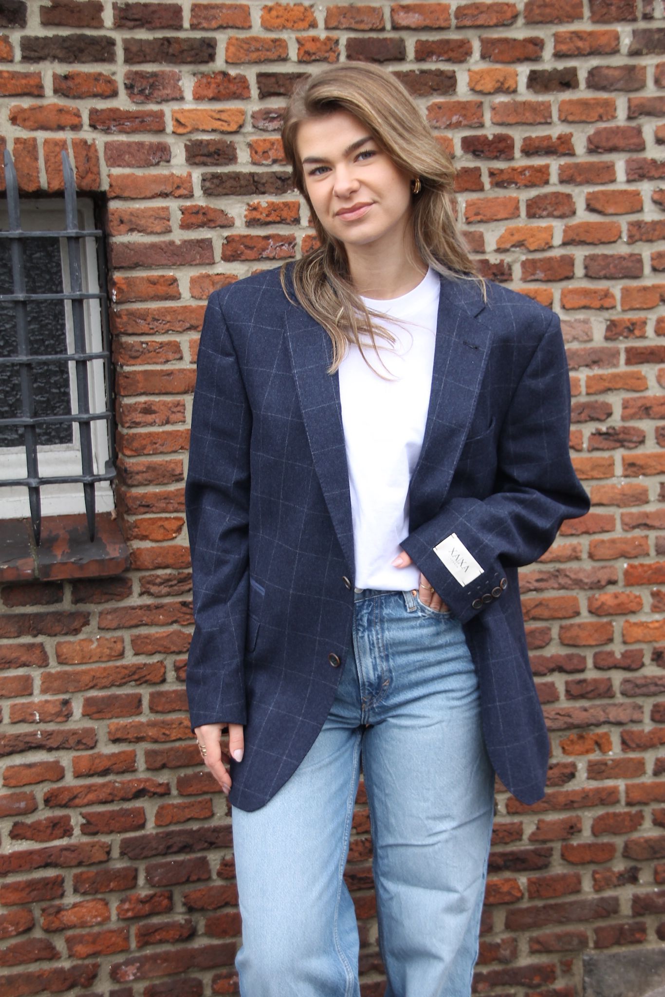Flow Blue - Vintage Oversized Blazer