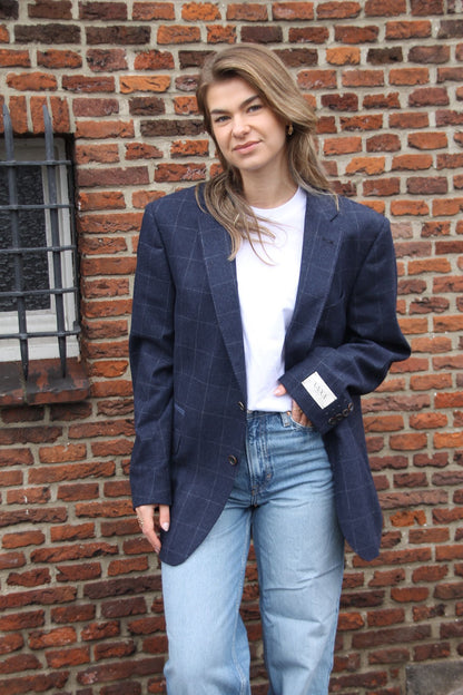 Flow Blue - Vintage Oversized Blazer