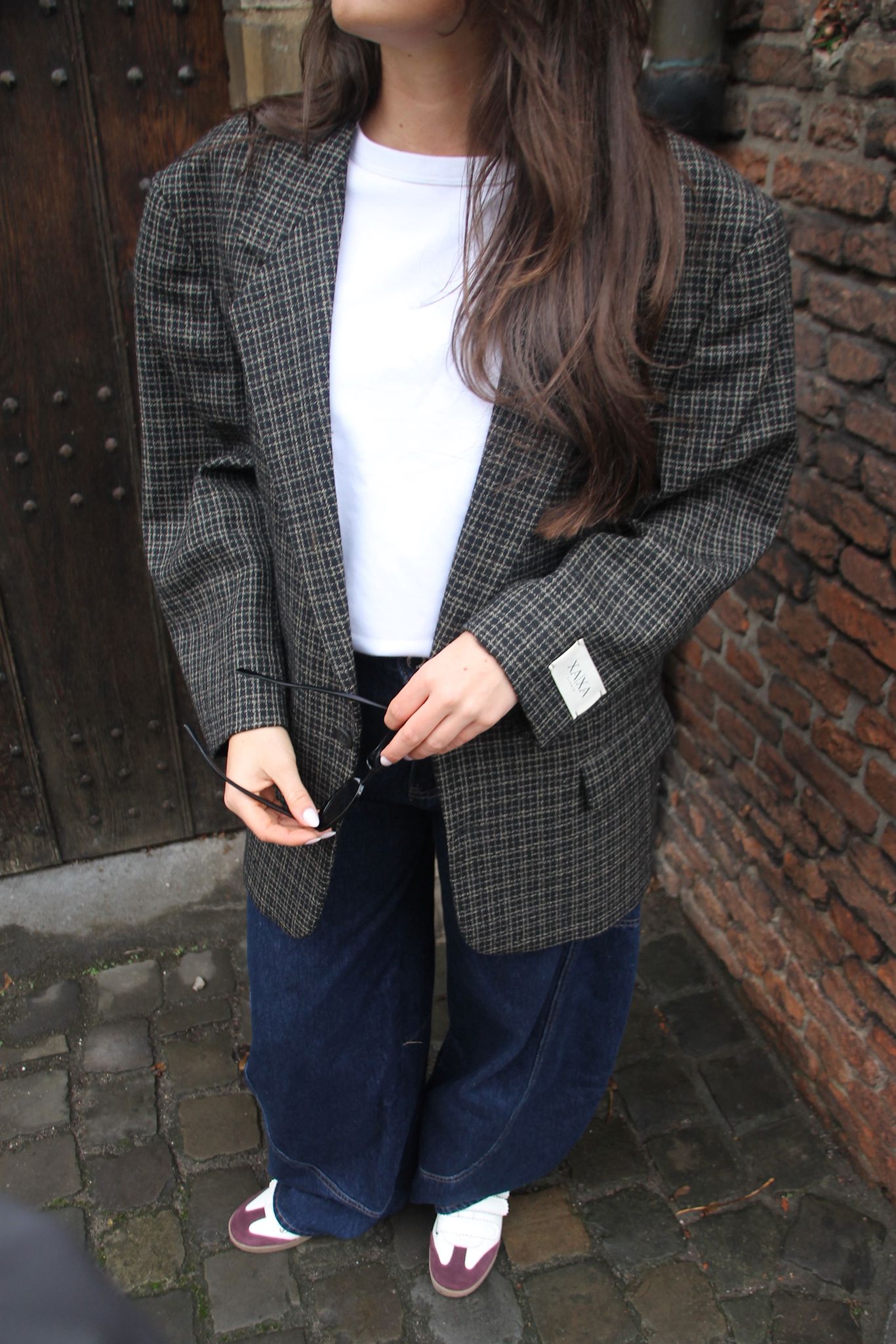 Shadow Black - Vintage Oversized Blazer