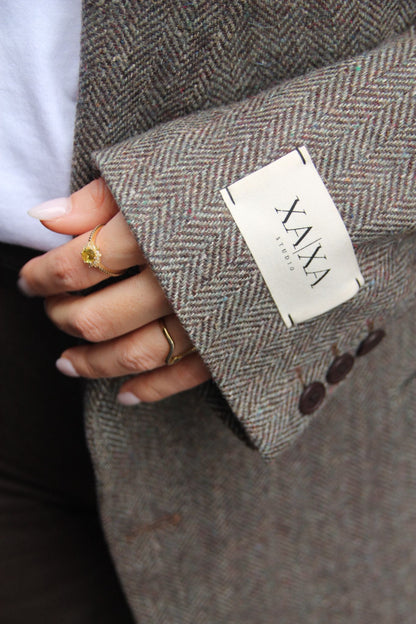 Aura Brown - Vintage Oversized Blazer