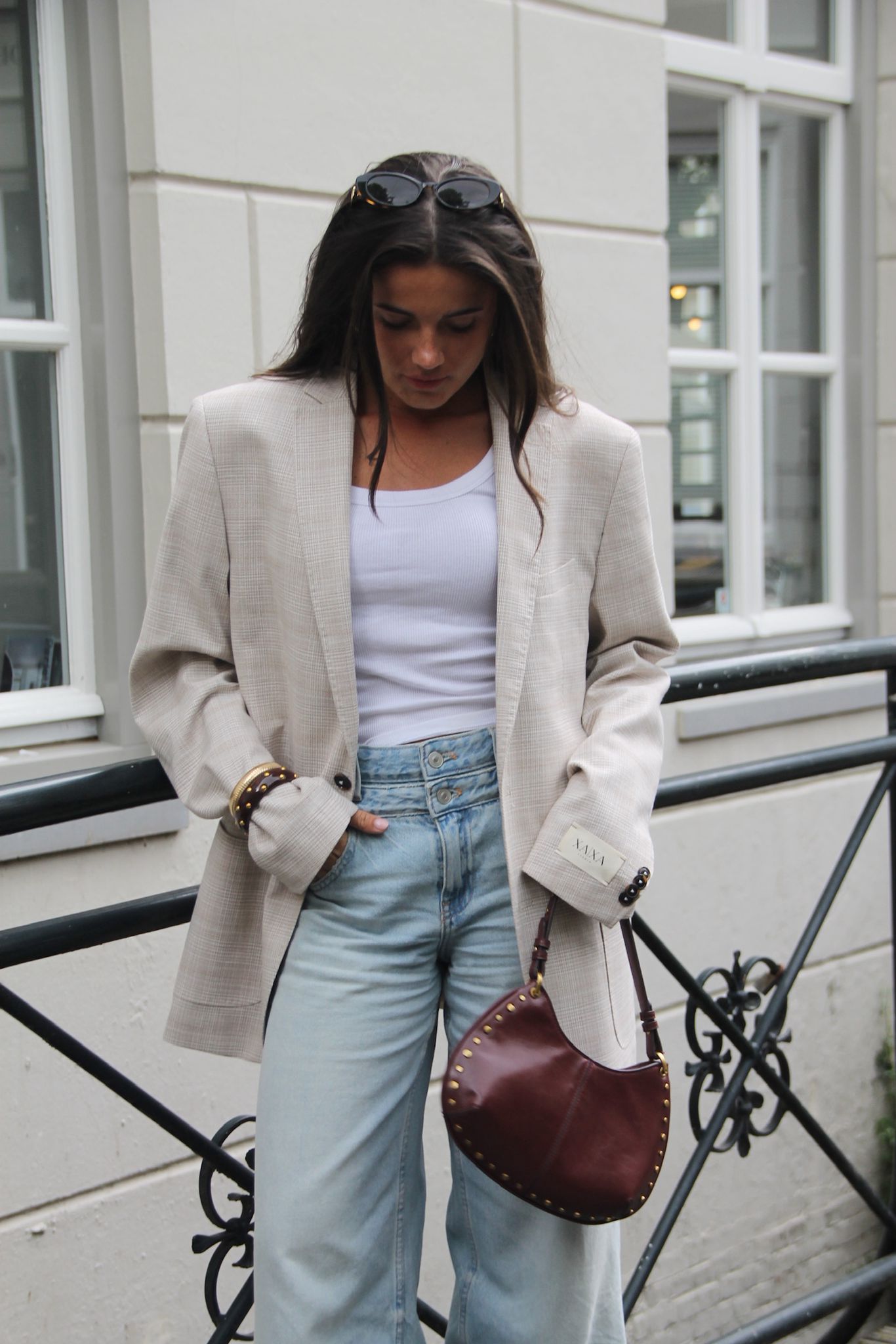 Chic Beige - Vintage Oversized Blazer