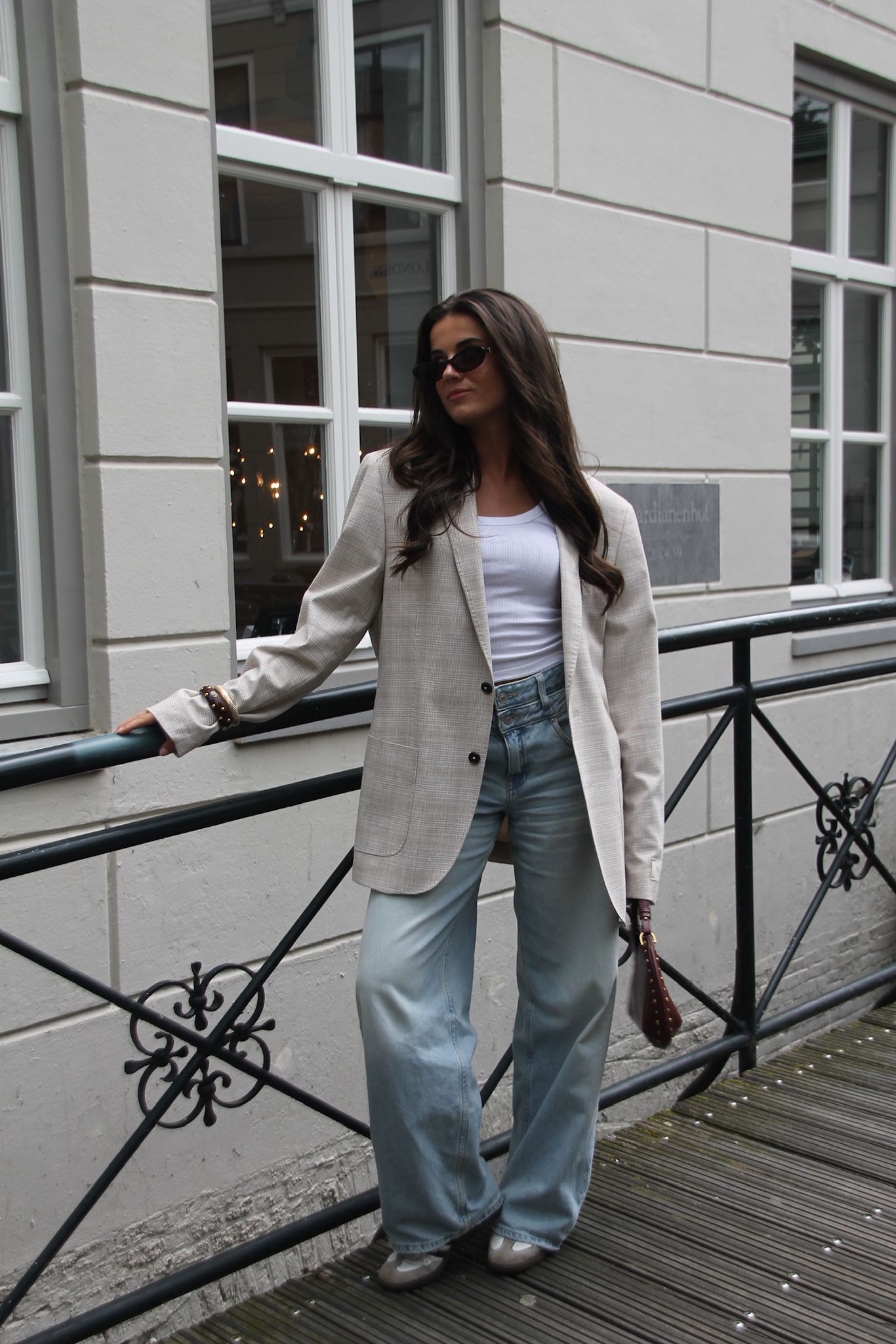 Chic Beige - Vintage Oversized Blazer