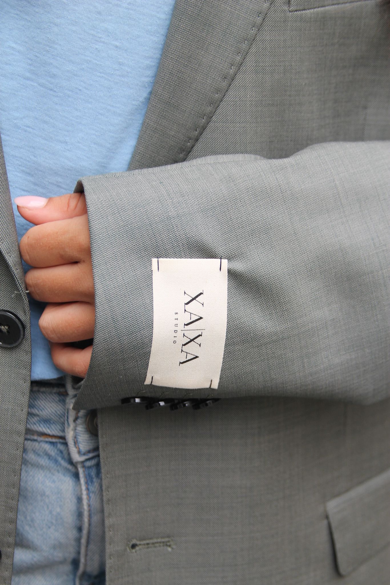 Soft Green - Vintage Oversized Blazer