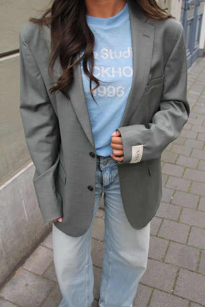 Soft Green - Vintage Oversized Blazer