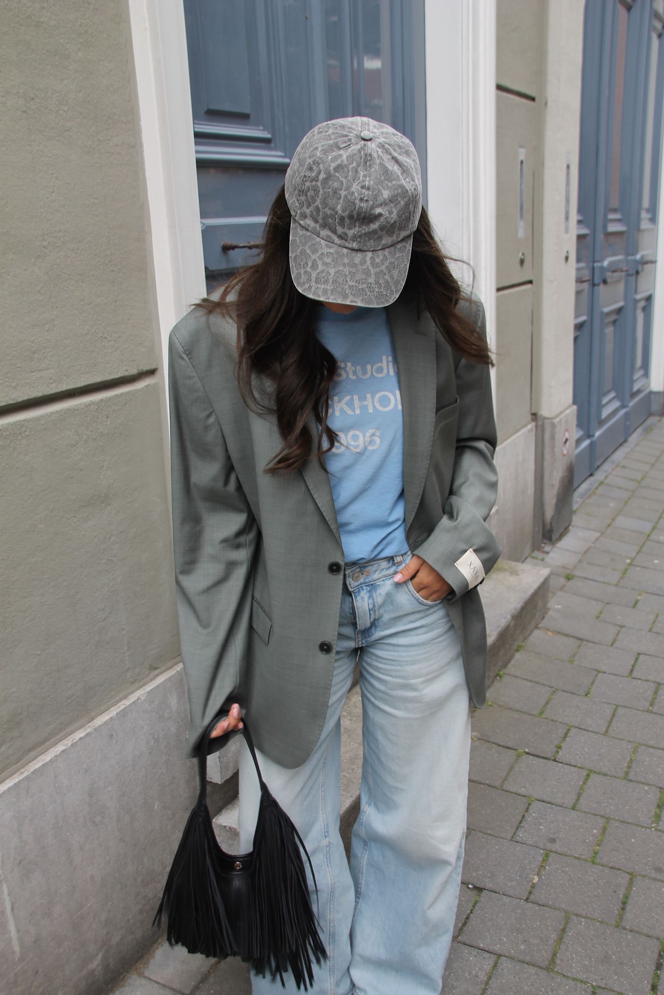 Soft Green - Vintage Oversized Blazer