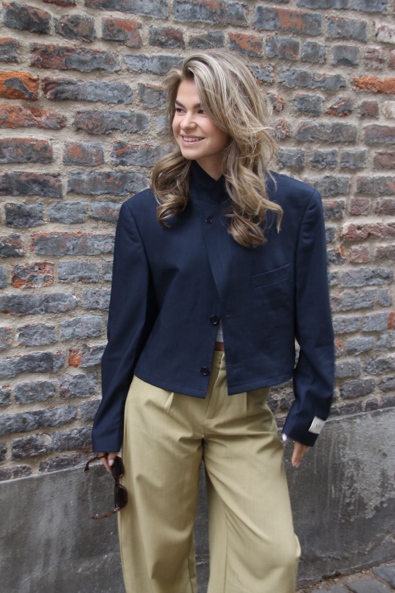 Extra Blue - Vintage Cropped Blazer