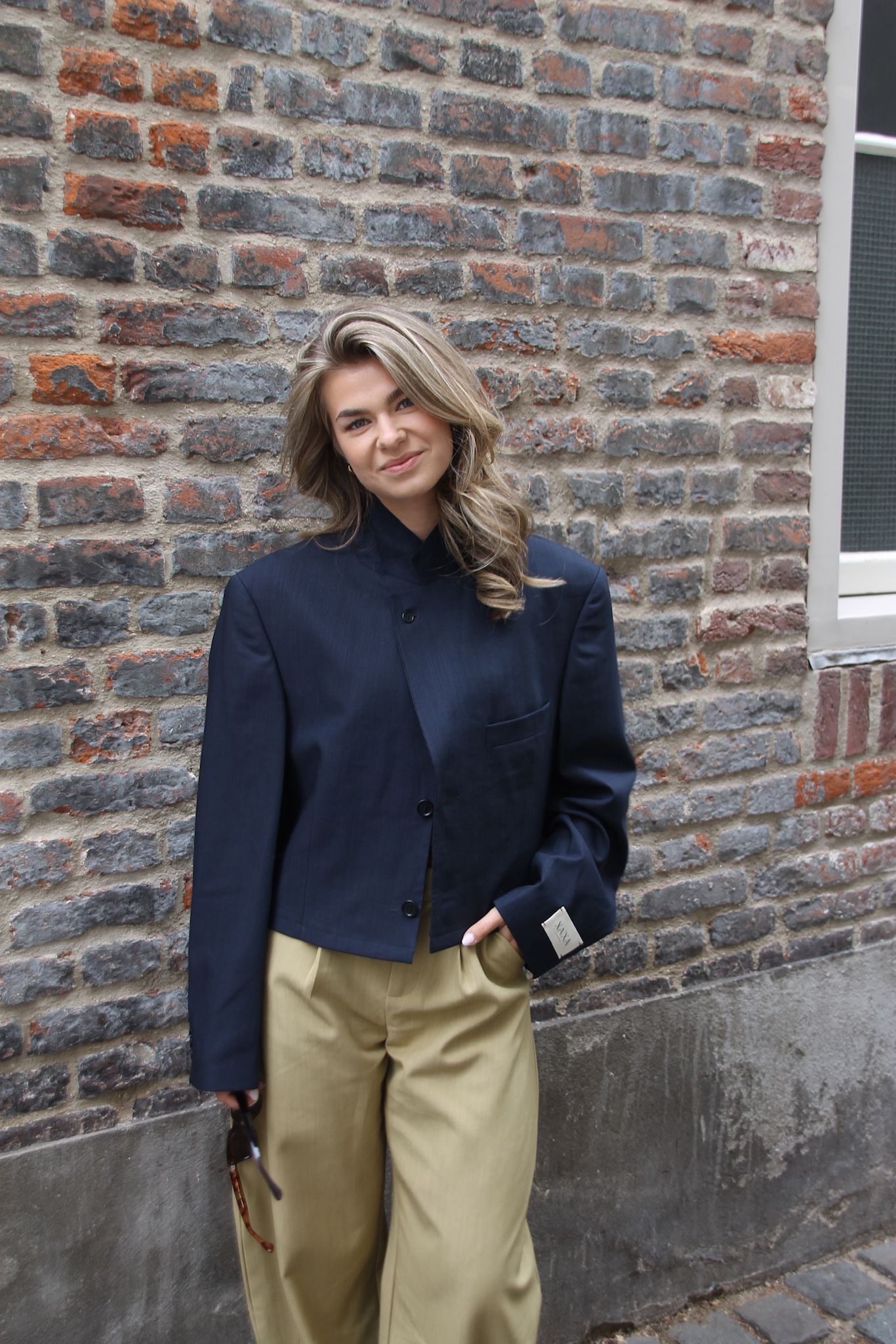 Extra Blue - Vintage Cropped Blazer